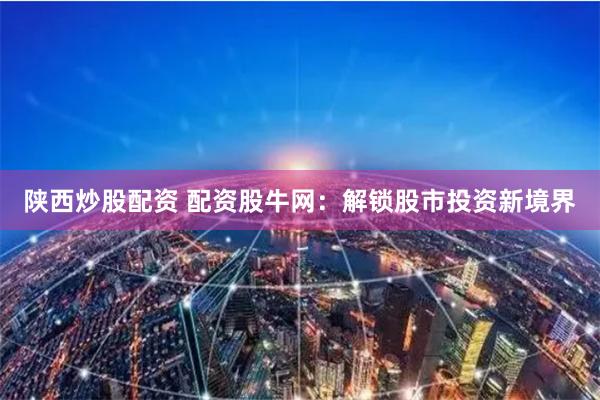 陕西炒股配资 配资股牛网：解锁股市投资新境界