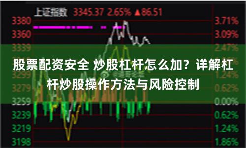 股票配资安全 炒股杠杆怎么加？详解杠杆炒股操作方法与风险控制